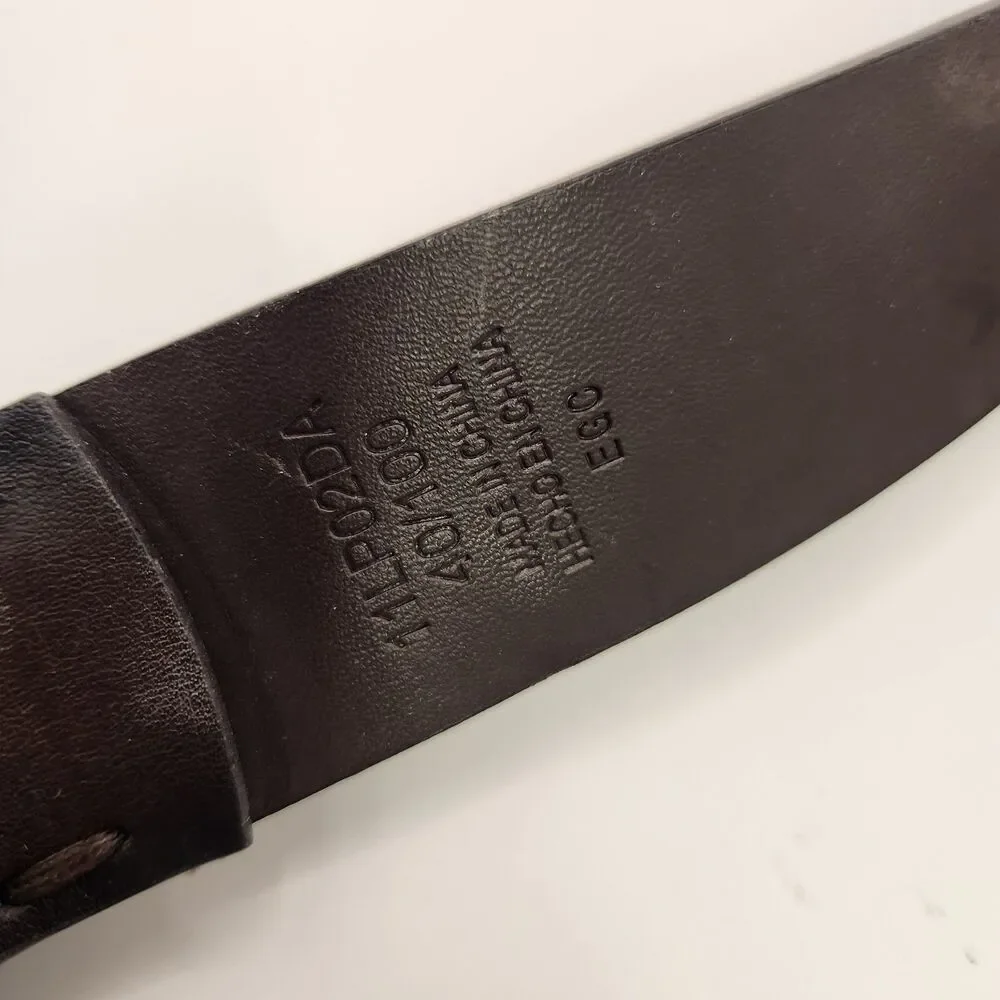 Levi's Mens Bonded Leather Brown Belt Size 40